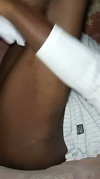 Bobby Johnson, the African Black Guy Undresses and Masturbates