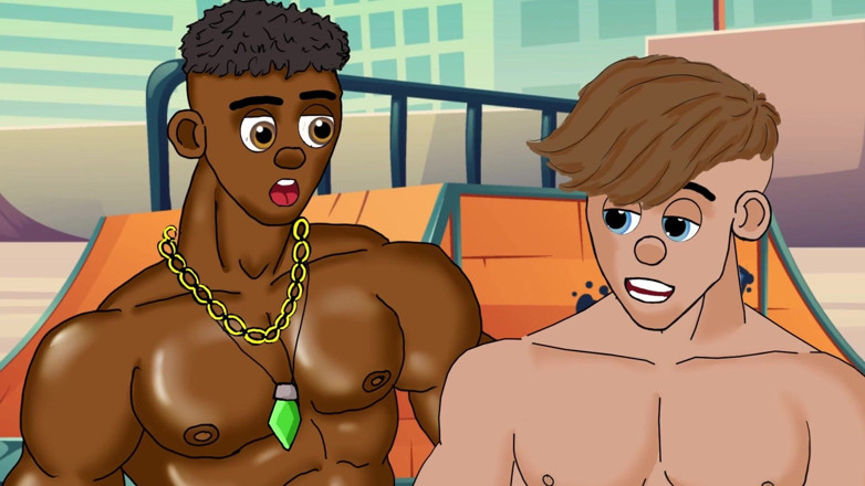 Mr. Gay cartoon movies: 내 보지를 따먹어