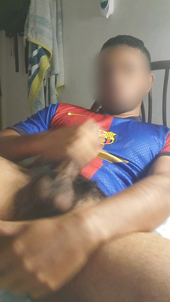 Charlieburrito: Masturbacja dużego kutasa