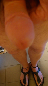 Plezier met een kleine penis in de keuken