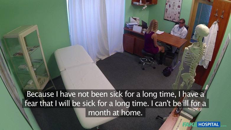 Fake Hospital: Wewnętrzne kremówka dla gorącej blondynki