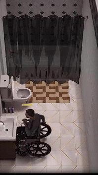 Prisionero casero: el marido en silla de ruedas se levantó y va a follar a su esposa - episodio 7