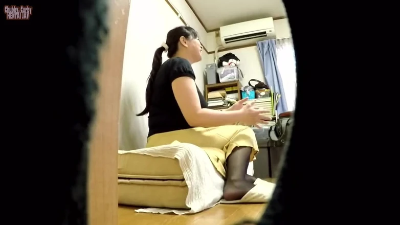 Chubby Curvy Hentai JAV: Job Interview. Misato, the Voluptuous Applicant Who Was Offered More...