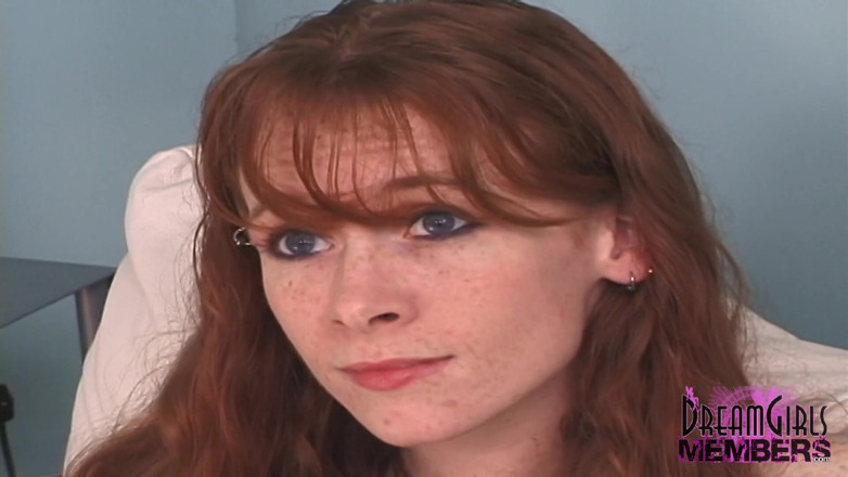 Dream Girls: Hairy Pussy Redhead Makes Her First Ever Nude Video