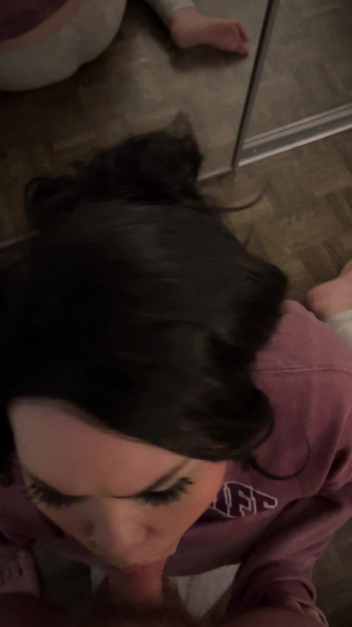 MyPrejacBoyfriend: オーガズム後、口だけで飲み込むフェラチオ