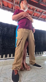 Playing Secretly on the Balcony During a Boring Party