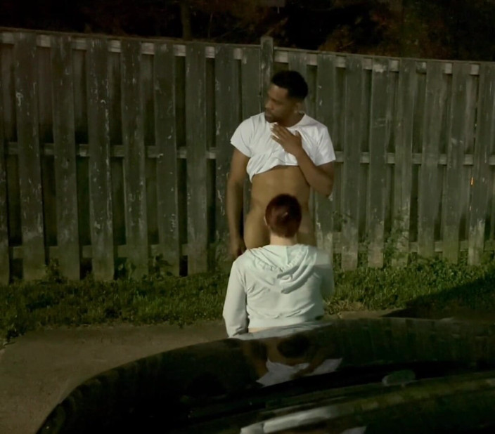 Darrenblazeent: Hot MILF Rose Gets Plowed Outside and on Her Car...