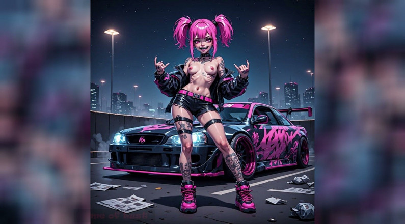 Game of Lust 3D: ゴルアニメ ホットカーとホットガールズ