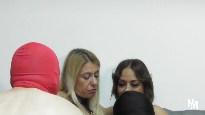 NM fetish femdom videos by Princess Nikki Cruel: Two Super Sexy MILF's Fisting Each Others Slaves