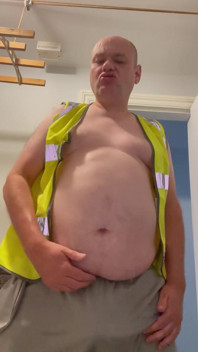 Fat and Horny Striptease