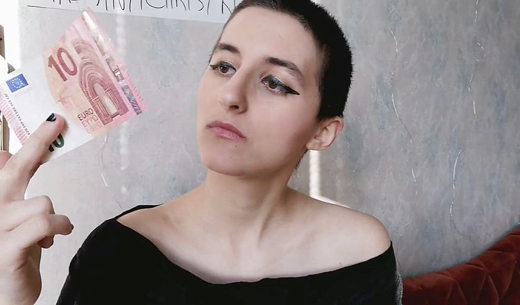 The Antichristrix: लालची रंडी तुम पर चिल्लाती है