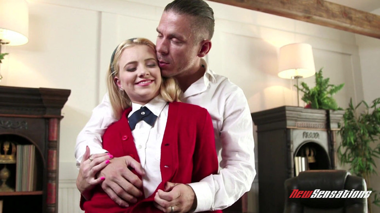 New Sensations: Student Riley Gets Fucked Hard