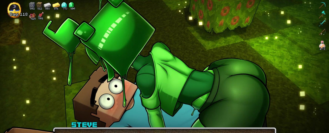 LoveSkySan69Real: Minecraft horny craft - 第65部分 新角色！性感女郎！由Loveskysanhentai