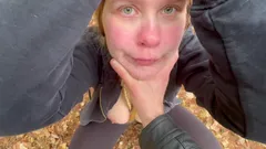 Sex Date in the Forest - Tied up and Fucked!