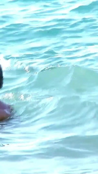 สาวผอมเงี่ยน Megan โดนพี่ชายแท้ๆเย็ดลับๆที่ชายหาด