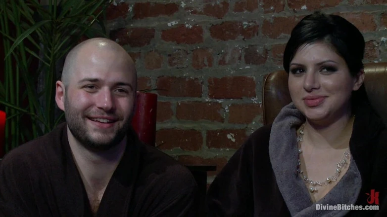 Divine Bitches by Kink: Cuckold Husband: "eat His Cum, Cuck!"