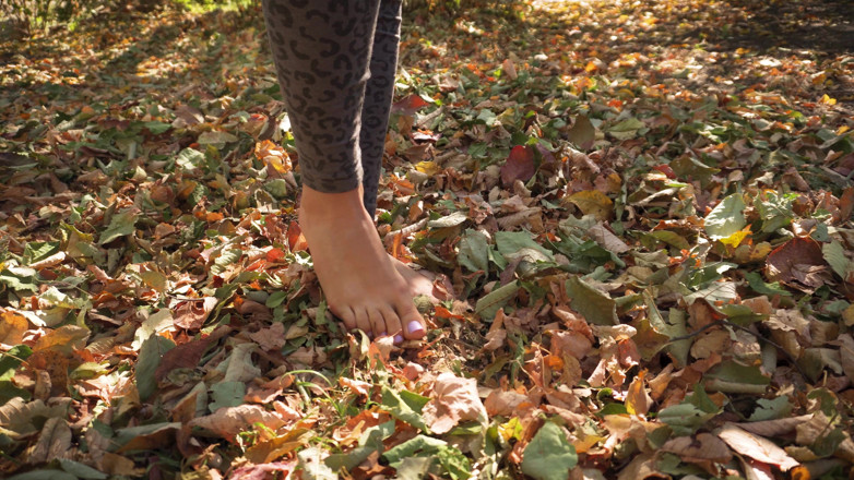 Teasecombo 4K: Laisse croquant sous les pieds asmr