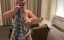 Zara Charm: Zara Prepares to Sleep in the Hotel Room