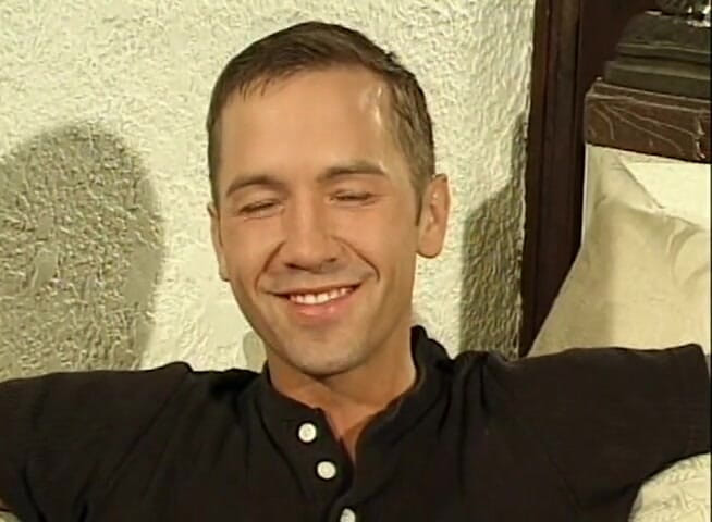 Bareback TV: Interviewed gay and his partner cock sucking and ass fucking