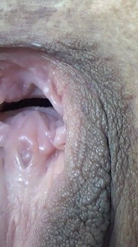 Zeer Close-up Van Mijn Pratende Kut