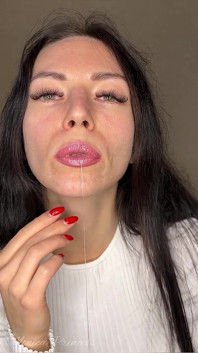 Lipstick Fetish, Spit & Control for Weak Slaves