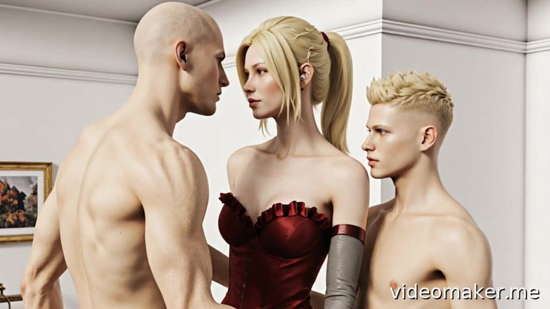 Naughty 3d fairies: Maya in roodgloeiende lingerie wil nieuwe juwelen