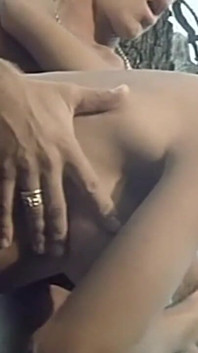 On the Vintage Set: Vintage Threesome with Milly Then 3 Cocks All for Her