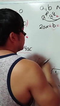 29 Algebra: Sexuelle Demonstration der Gleichung der Zweiten Grades
