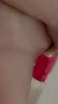 Emily in the shower - wet and hot!