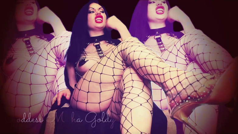 Goddess Misha Goldy: Hamba ke kaki lelaki! Kongkek fikiran yang memukul! Kaki remeh...