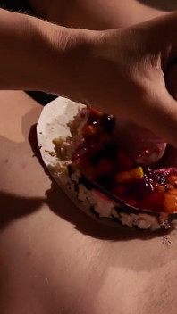 MILF Serves 10 Cumshots on Birthday Cake… Then Eats Every Slice