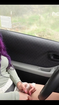 Masturbating in the Car