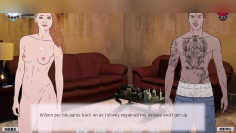 3DXXXTEEN2 Cartoon: Fucked by a gangster. 3D porn cartoon sex