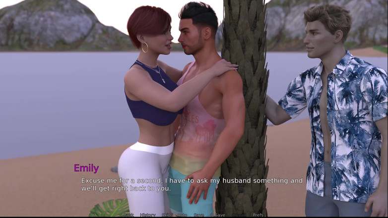 Johannes Gaming: Just Married 3 Daniel gozou no topo de Emilie Na frente...