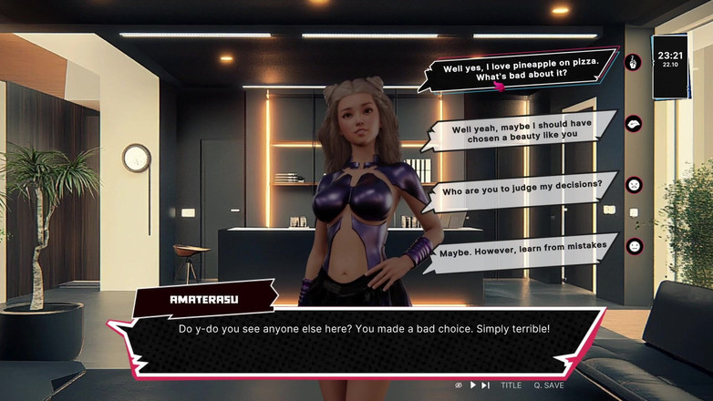 Gaming vision: Sexx girl gameplay com sex sense parte 1