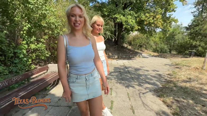 Texas and blondes: Mr. Texas riceve un pompino nel parco prima di un...