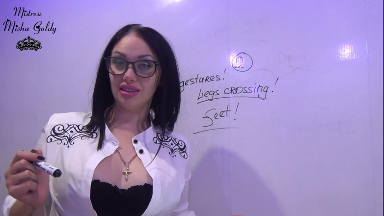 Goddess Misha Goldy: 作为女性在公共场合通过的提示！给娘娘腔的教训 - 电影 2