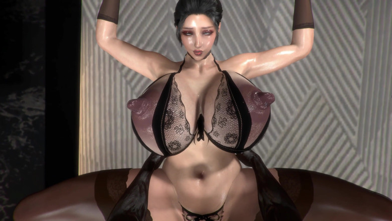 Why fuck so hard: 3D donnona bianca matura miLF nuda con le sue tette...