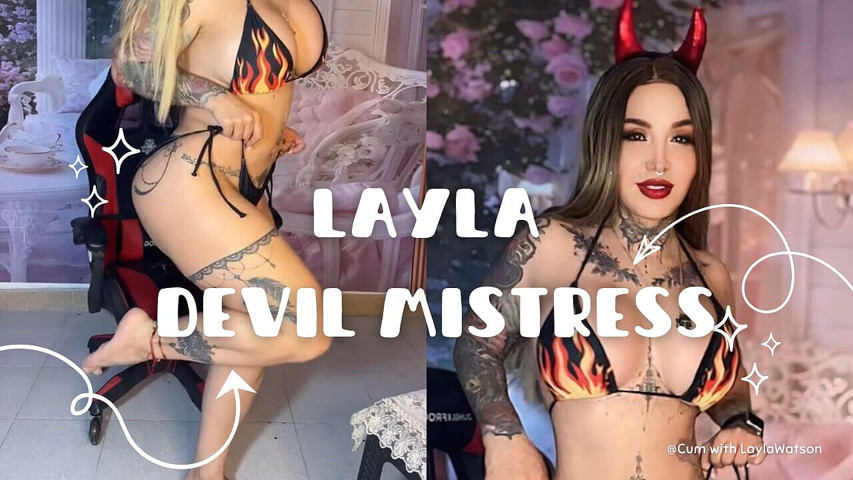 Watch the Devil's Mistress Masturbate (Layla Watson)