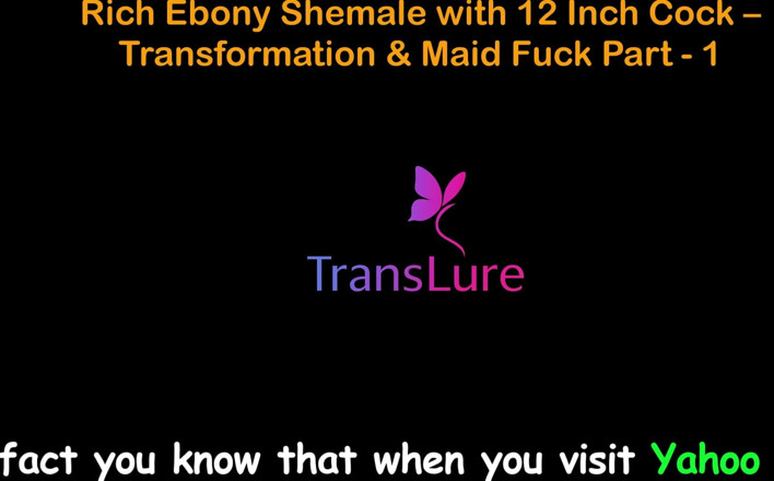TransLure: English Audio Sex Story Rich Ebony Shemale with 12 Inch Cock -...