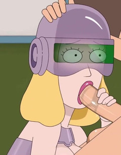 LoveSkySan69Real: Rick and Morty - Cesta zpět domů - Pouze sexuální scéna - Část 41 Kouření...