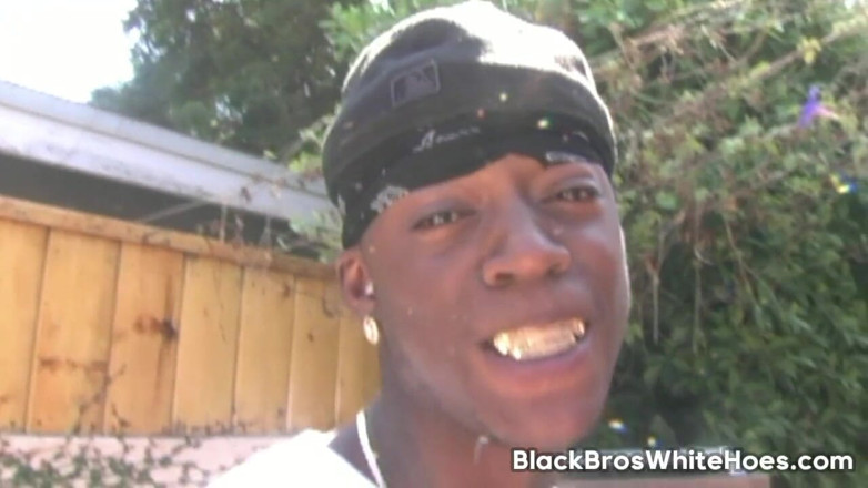Black Bros White Hoes: Horny White Pornstar Mysti May in Interracial Sex with Black...