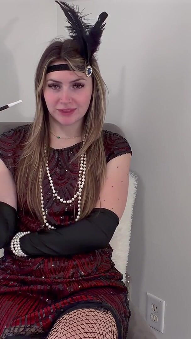 London Evans' Roaring '20s Jerk off Instruction 4K POV Temptation Awaits! (Kink in Time)