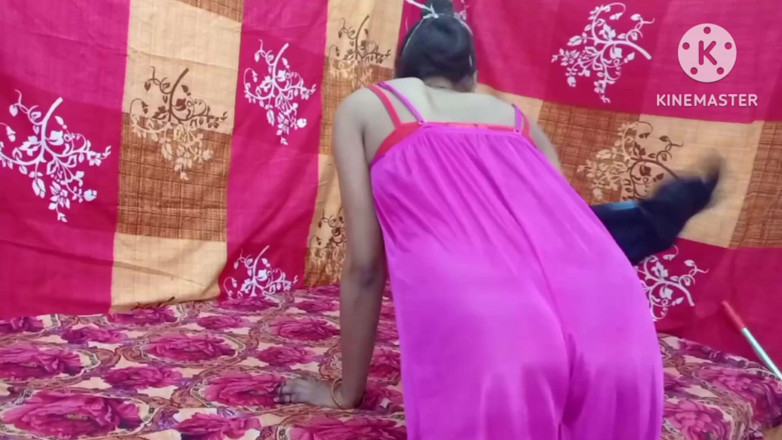 Ankurpriya000: Guardando la suocera che lavora, jamai fist la matrigna calda...