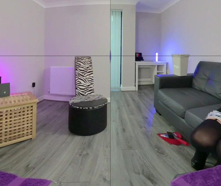 Nicole DuPapillon VR Productions: Ev hizmetçisi gövde bebeği Johnny'yi sikiyor