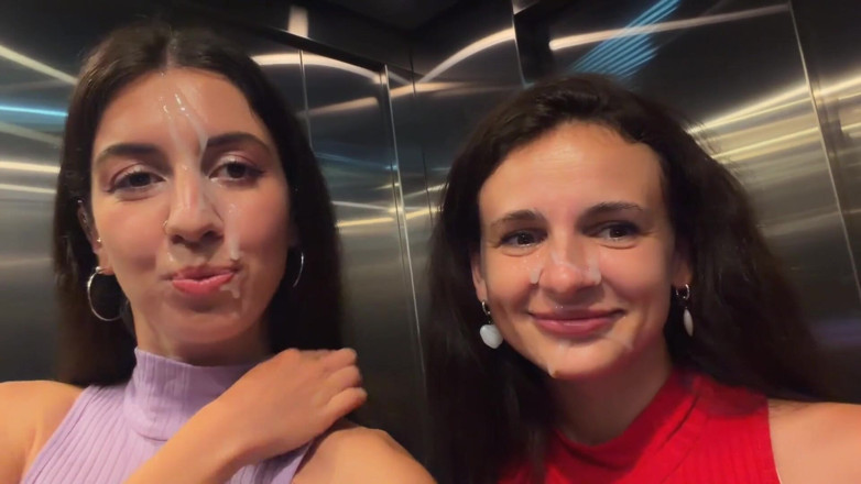 Katty West: Slutty Neighbors Ask for Cum on Their Cute Faces for...