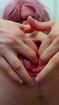 Gotik bdsm kayışlar yakın çekim anal göbek şişkinliği ve riskli boşalma