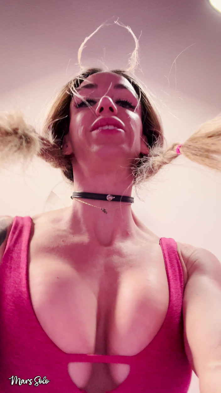Mars Solo: POV Wrestling with Breast in Your Face and Titty Fuck...