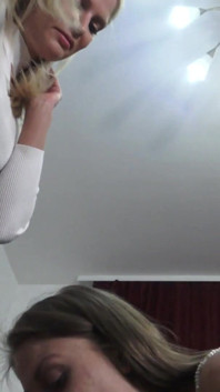 Blond Girls Slap and Spit Smirni