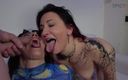 Mary Rider Pornstar: Cum in Mouth After Blowjob with Mary Rider and Fattolandia